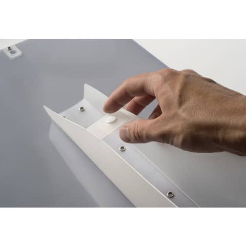 Porta avvisi banco/parete in pvc flessibile antiurto trasparente Tecnostyl A3 - PAF-A3
